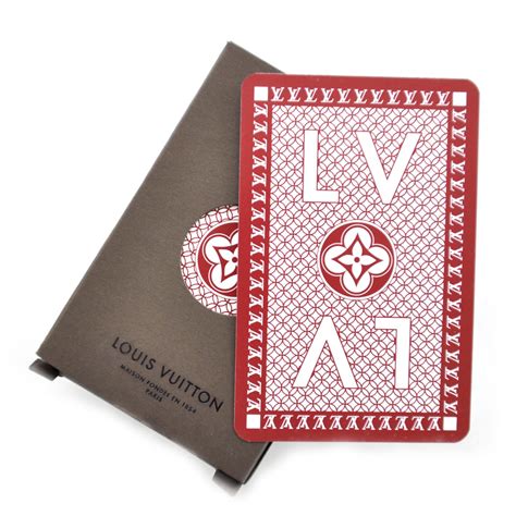 louis vuitton playing cards collection|Louis Vuitton gift card sale.